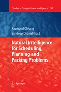 Cover: Natural Intelligence for Scheduling, Planning and Packing Problems - Springer