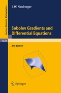 Cover: Sobolev Gradients and Differential Equations - Springer