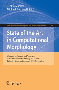 Abbildung von: State of the Art in Computational Morphology - Springer