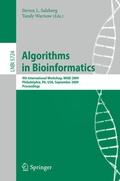 Cover: Algorithms in Bioinformatics - Springer