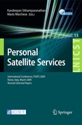 Cover: Personal Satellite Services - Springer
