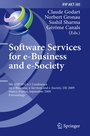 Cover: Software Services for e-Business and e-Society - Springer
