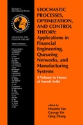 Cover: Stochastic Processes, Optimization, and Control Theory: Applications in Financial Engineering, Queueing Networks, and Manufacturing Systems - Springer