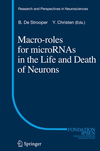 Enlarge image Cover: Macro Roles for MicroRNAs in the Life and Death of Neurons - Springer