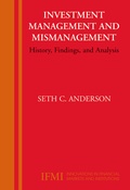 Cover: Investment Management and Mismanagement - Springer