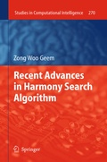 Cover: Recent Advances in Harmony Search Algorithm - Springer