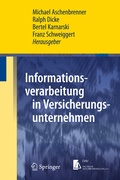 Cover: Informationsverarbeitung in Versicherungsunternehmen - Springer