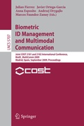 Cover: Biometric ID Management and Multimodal Communication - Springer