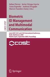 Abbildung von: Biometric ID Management and Multimodal Communication - Springer