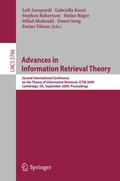 Cover: Advances in Information Retrieval Theory - Springer