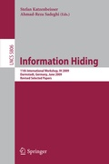Cover: Information Hiding - Springer