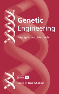 Enlarge image Cover: Genetic Engineering: Principles and Methods 28 - Springer