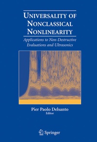 Enlarge image Cover: Universality of Nonclassical Nonlinearity - Springer