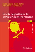 Cover: Exakte Algorithmen f&uuml;r schwere Graphenprobleme - Springer