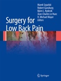 Cover: Surgery for Low Back Pain - Springer