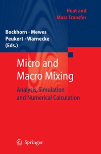 Abbildung von: Micro and Macro Mixing - Springer