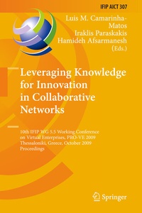 Abbildung von: Leveraging Knowledge for Innovation in Collaborative Networks - Springer