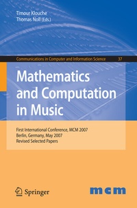 Abbildung von: Mathematics and Computation in Music - Springer