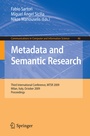 Cover: Metadata and Semantic Research - Springer