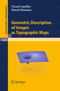 Cover: Geometric Description of Images as Topographic Maps - Springer