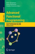 Cover: Advanced Functional Programming - Springer