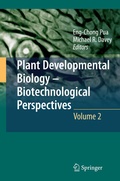 Cover: Plant Developmental Biology - Biotechnological Perspectives - Springer