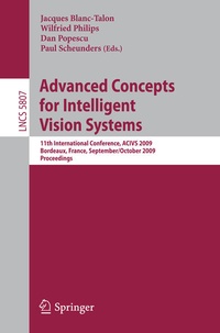 Enlarge image Cover: Advanced Concepts for Intelligent Vision Systems - Springer
