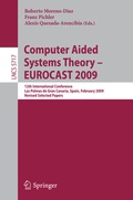 Cover: Computer Aided Systems Theory - EUROCAST 2009 - Springer
