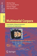 Cover: Multimodal Corpora - Springer
