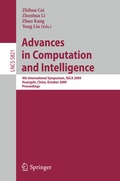 Cover: Advances in Computation and Intelligence - Springer