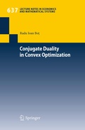 Bild: Conjugate Duality in Convex Optimization - Springer