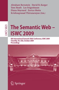 Enlarge image Cover: The Semantic Web - ISWC 2009 - Springer