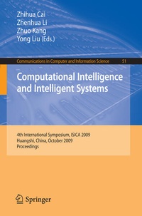 Enlarge image Cover: Computational Intelligence and Intelligent Systems - Springer