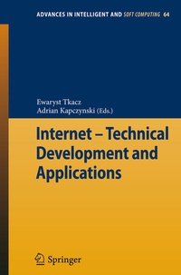 Enlarge image Cover: Internet - Technical Development and Applications - Springer