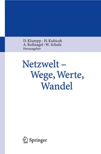 Abbildung von: Netzwelt - Wege, Werte, Wandel - Springer