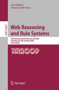 Enlarge image Cover: Web Reasoning and Rule Systems - Springer