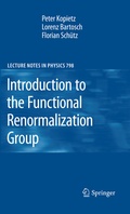 Cover: Introduction to the Functional Renormalization Group - Springer
