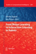 Cover: From Motor Learning to Interaction Learning in Robots - Springer