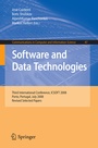 Cover: Software and Data Technolgoies - Springer