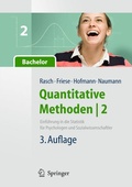 Cover: Quantitative Methoden 2. Einf&uuml;hrung in die Statistik f&uuml;r Psychologen und Sozialwissenschaftler - Springer