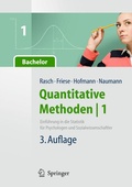 Cover: Quantitative Methoden 1.Einf&uuml;hrung in die Statistik f&uuml;r Psychologen und Sozialwissenschaftler - Springer