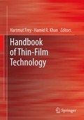 Cover: Handbook of Thin Film Technology - Springer
