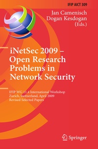 Abbildung von: iNetSec 2009 - Open Research Problems in Network Security - Springer
