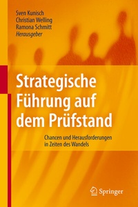 Abbildung von: Strategische Führung auf dem Prüfstand - Springer
