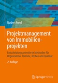 Cover: Projektmanagement von Immobilienprojekten - Springer Vieweg