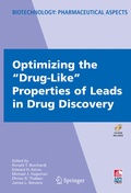 Cover: Optimizing the "Drug-Like" Properties of Leads in Drug Discovery - Springer