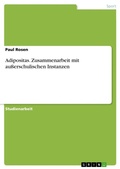 Cover: Adipositas. Zusammenarbeit mit ausserschulischen Instanzen - Grin Verlag