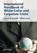 Cover: International Handbook of White-Collar and Corporate Crime - Springer