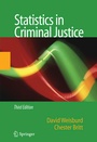 Cover: Statistics in Criminal Justice - Springer