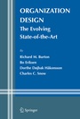 Cover: Organization Design - Springer